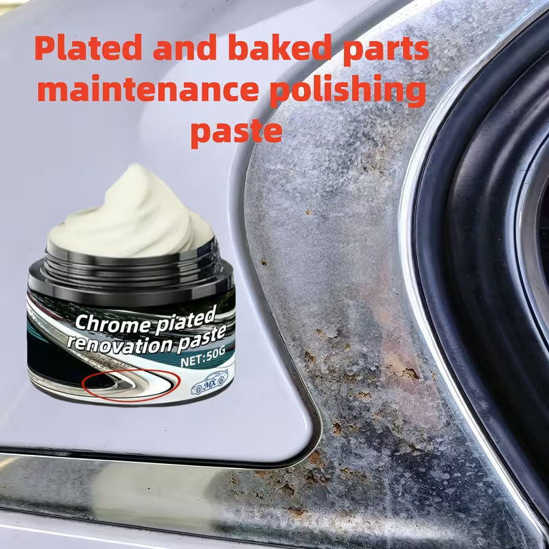 Car Chrome Cleaning Wax