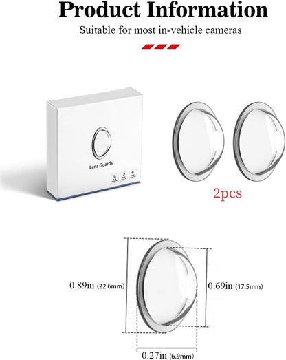 Universal Car Camera Lens Protector(2 Pcs)