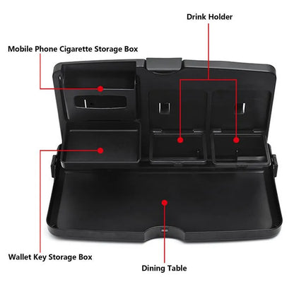 Multi-Functional Foldable Travel Dining Tray