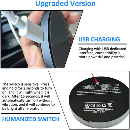 LED Car Cup Holders(2 Pcs)