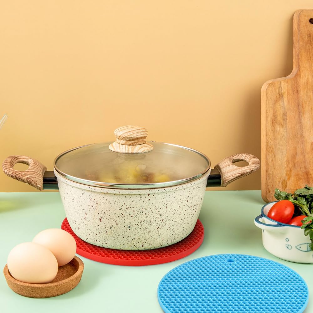 Silicone Table Mat - Randon Colors (Pack of 3)