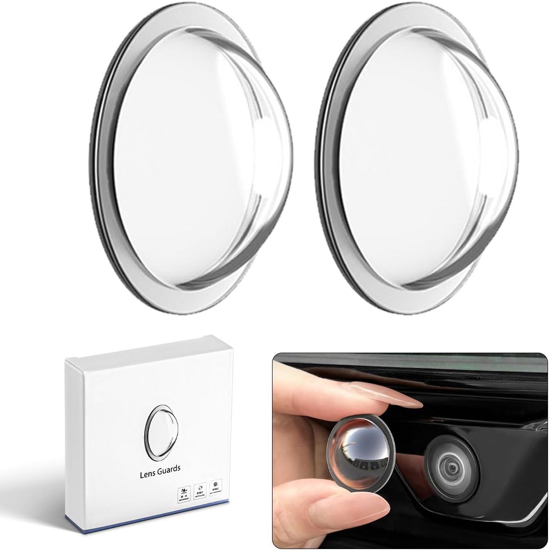 Universal Car Camera Lens Protector(2 Pcs)