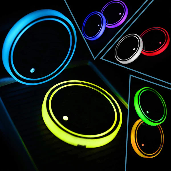 LED Car Cup Holders(2 Pcs)