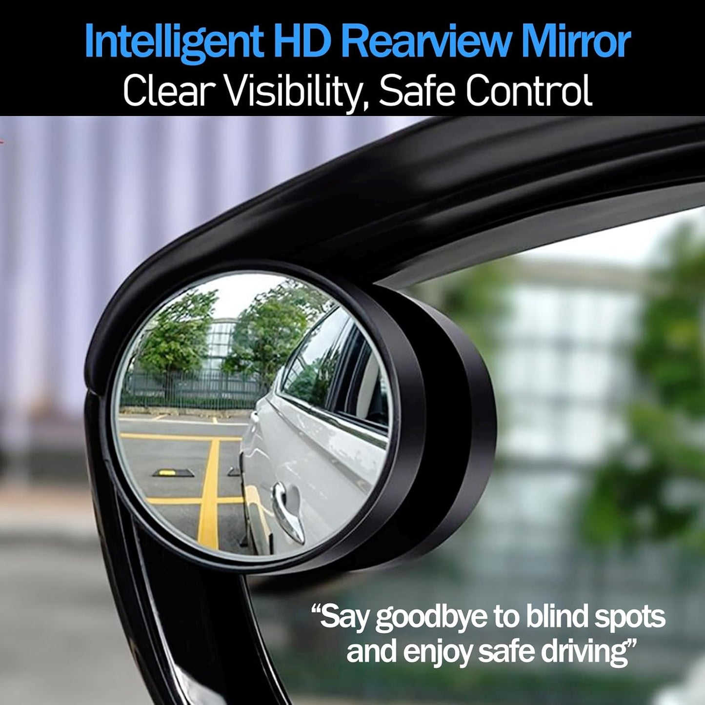 2 in 1 Blind Spot Mirrors