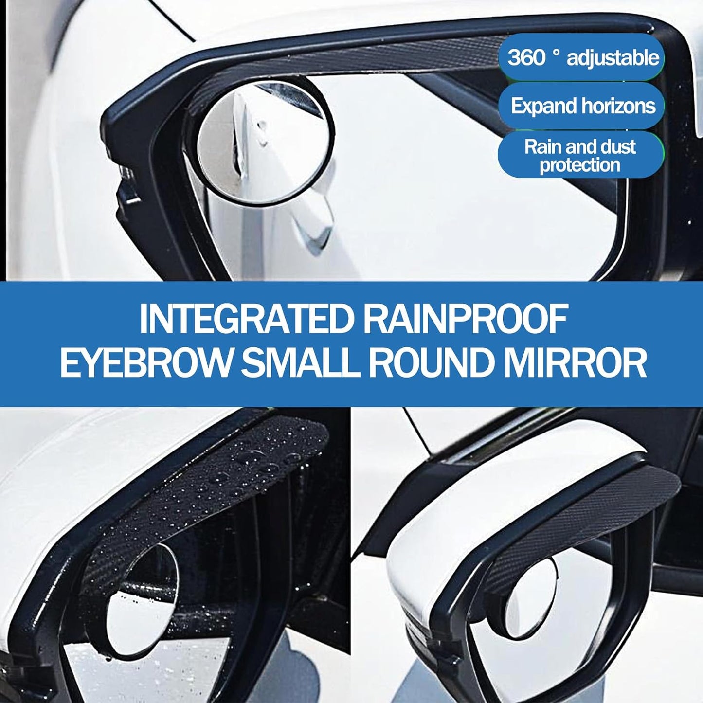 2 in 1 Blind Spot Mirrors