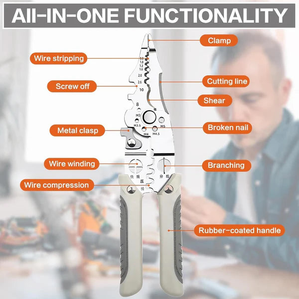 Multifunctional Stainless Steel Cable Pliers