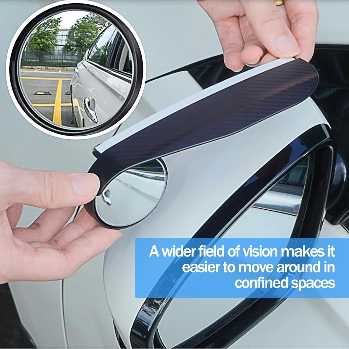 2 in 1 Blind Spot Mirrors
