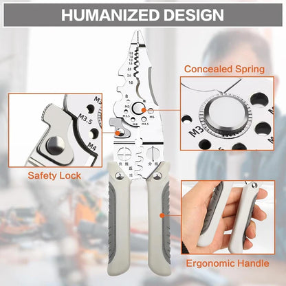 Multifunctional Stainless Steel Cable Pliers