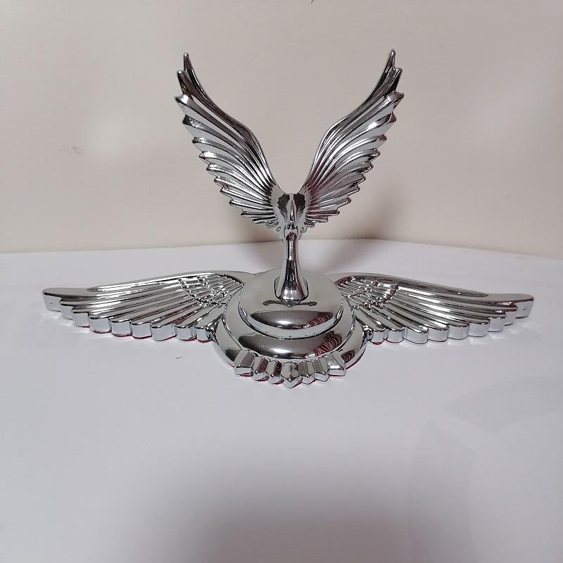 Stylish Metal Car Hood Monogram