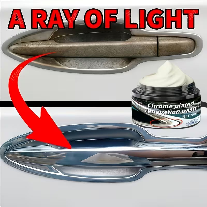 Car Chrome Cleaning Wax