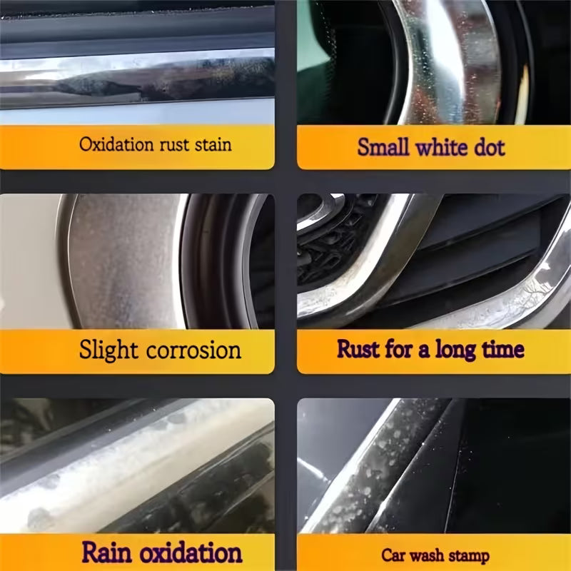 Car Chrome Cleaning Wax