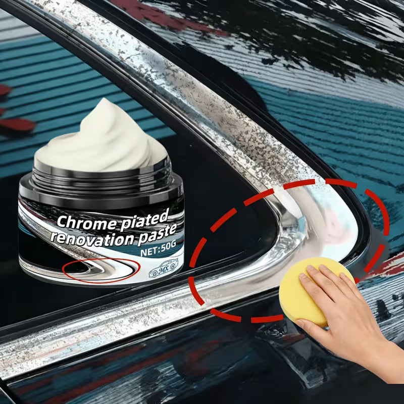 Car Chrome Cleaning Wax