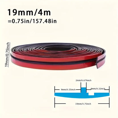 Car Windshield Edge Rubber Strip