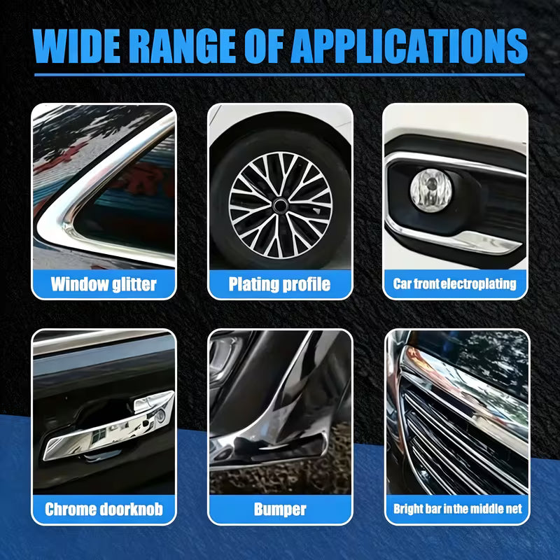 Car Chrome Cleaning Wax