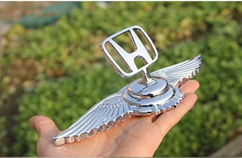 Stylish Metal Car Hood Monogram